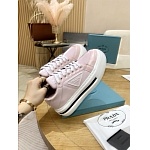 Prada Thick Sole triangular logo plaque Sneaker For Women # 265355, cheap Prada Women