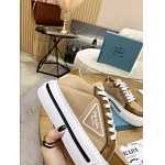 Prada Thick Sole triangular logo plaque Sneaker For Women # 265357, cheap Prada Women
