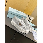 Prada Double Wheel studded sneakers For Women # 265359