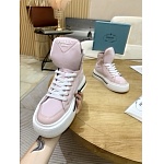 Prada high top lace up sneakers sneakers For Women # 265373, cheap Prada Women