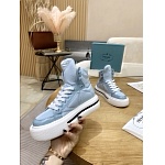 Prada high top lace up sneakers sneakers For Women # 265374, cheap Prada Women