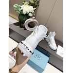 Prada high top lace up sneakers sneakers For Women # 265375, cheap Prada Women