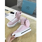 Prada High Top Sneaker with Ankle Pouch For Women # 265383, cheap Prada Women