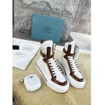 Prada High Top Sneaker with Ankle Pouch For Women # 265385, cheap Prada Women
