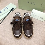 Off White Sponge leather and neoprene sneakers # 265425, cheap Off White Sneakers