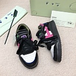 Off White Sponge leather and neoprene sneakers # 265426, cheap Off White Sneakers