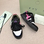 Off White Sponge leather and neoprene sneakers # 265426, cheap Off White Sneakers