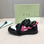 Off White Sponge leather and neoprene sneakers # 265426, cheap Off White Sneakers