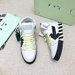 Off White High Vulcanized Sneakers # 265428, cheap Off White Sneakers