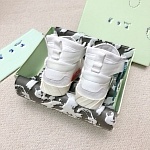 Off White High Vulcanized Sneakers # 265428, cheap Off White Sneakers