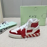 Off White High Vulcanized Sneakers # 265429, cheap Off White Sneakers