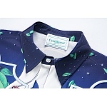 Casablanca Cuban Collar Long Sleeve Shirts For Men # 265741, cheap Casablanca Shirts