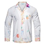 Casablanca Cuban Collar Long Sleeve Shirts For Men # 265743, cheap Casablanca Shirts