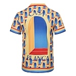 Casablanca Cuban Collar Short Sleeve Shirts For Men # 265749, cheap Casablanca Shirts