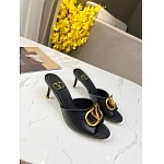 Valentino Garavani V logo High Heel Sandals For Women # 265891, cheap Valentino Sandals