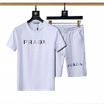 Prada Crew Neck Tracksuits For Men # 265969