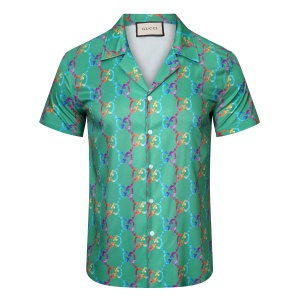 $33.00,Gucci Short Sleeve Shirts Men # 267648