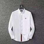 Gucci Long Sleeve Anti Wrinkle Shirts For Men # 266523, cheap Gucci shirt