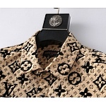 Louis Vuitton Short Sleeve Anti Wrinkle Shirts For Men # 266526, cheap Louis Vuitton Shirts