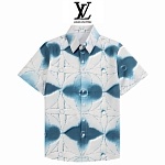 Louis Vuitton Short Sleeve Shirts Men # 267653