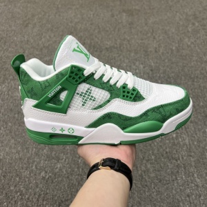 $67.00,Louis Vuitton x Air Jordan 4 Retro Sneakers Unisex # 268698