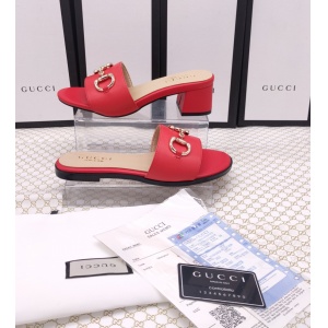 $58.00,Gucci Leather Horsebit Slides For Women # 268987