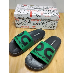$52.00,D&G Rubber Logo Slides With Logo Unisex # 269059