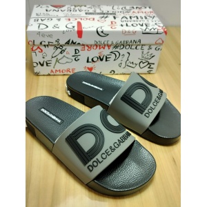 $52.00,D&G Cut Out Slides With Logo Unisex # 269062