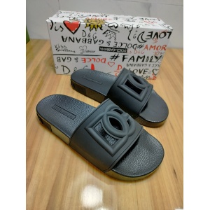 $52.00,D&G Cut Out Slides With Logo Unisex # 269065