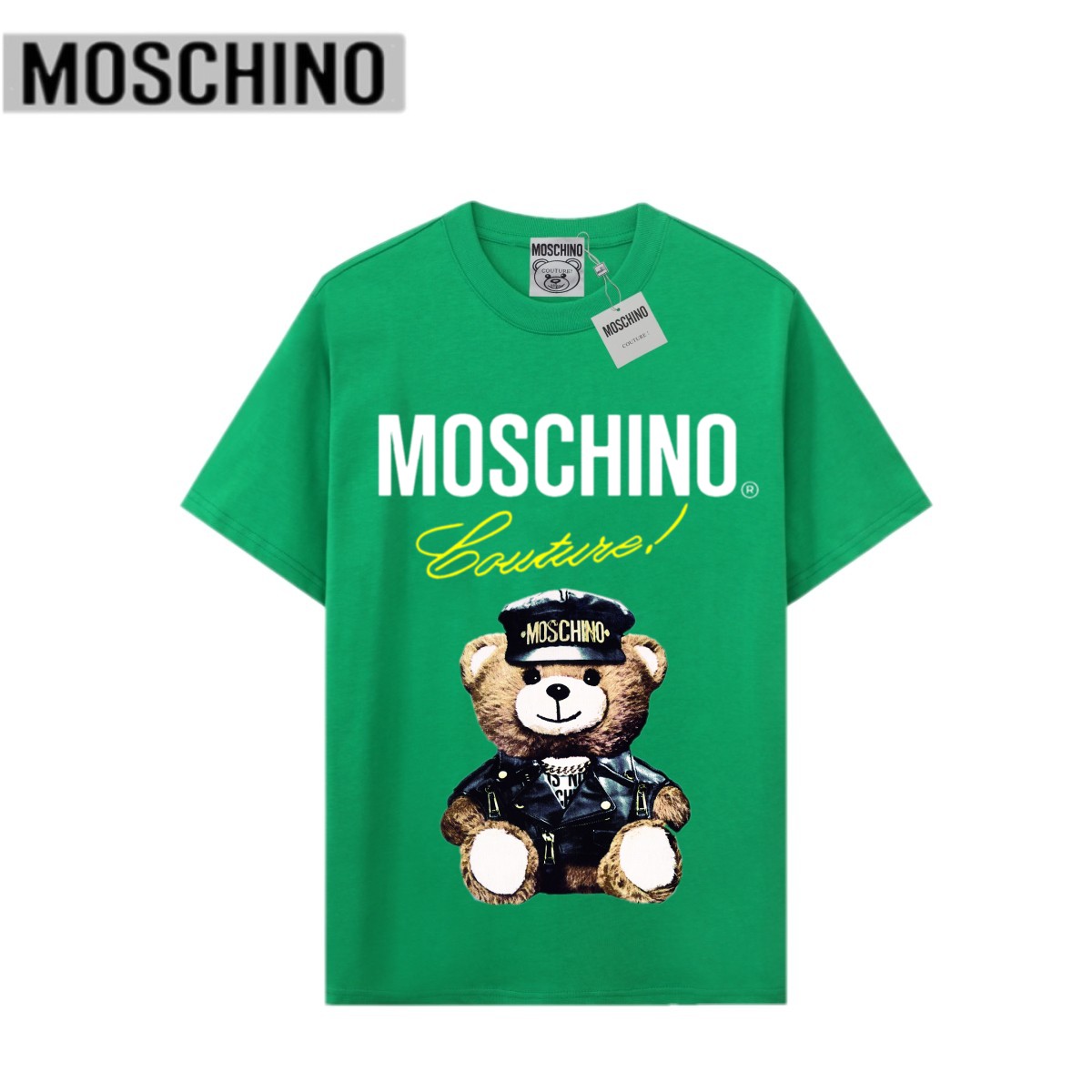 Moschino Short Sleeve T Shirts Unisex # 269365
