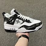 Louis Vuitton x Air Jordan 4 Retro Sneakers Unisex # 268699