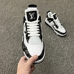 Louis Vuitton x Air Jordan 4 Retro Sneakers Unisex # 268699, cheap Jordan11