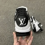 Louis Vuitton x Air Jordan 4 Retro Sneakers Unisex # 268699, cheap Jordan11