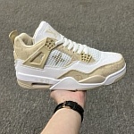 Louis Vuitton x Air Jordan 4 Retro Sneakers Unisex # 268700