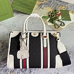 Gucci Bauletto gg Canvas Duffle Bag # 268771, cheap Gucci Handbags