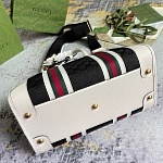 Gucci Bauletto gg Canvas Duffle Bag # 268771, cheap Gucci Handbags