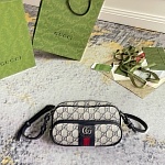 Gucci Ophidia Mini Leather-Trimmed Monogrammed Coated Canvas Messenger Bag # 268776, cheap Gucci Satchels