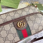 Gucci Ophidia Mini Leather-Trimmed Monogrammed Coated Canvas Messenger Bag # 268777, cheap Gucci Satchels