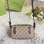 Gucci Ophidia Mini Leather-Trimmed Monogrammed Coated Canvas Messenger Bag # 268777, cheap Gucci Satchels