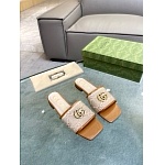Gucci Double G crochet slides For Women # 268955, cheap Gucci Slippers