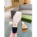 Gucci Double G crochet slides For Women # 268955, cheap Gucci Slippers