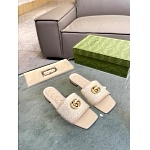 Gucci Double G crochet slides For Women # 268957, cheap Gucci Slippers