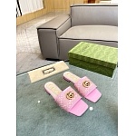 Gucci Double G crochet slides For Women # 268961, cheap Gucci Slippers