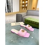 Gucci Double G crochet slides For Women # 268961, cheap Gucci Slippers
