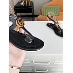 Gucci Double G Double G leather thong sandals For Women # 268964, cheap Gucci Slippers