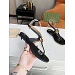 Gucci Double G Double G leather thong sandals For Women # 268964, cheap Gucci Slippers