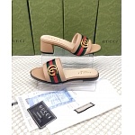 Gucci Interlocking G Stripe Slide For Women # 268968, cheap Gucci Slippers