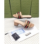 Gucci Interlocking G Stripe Slide For Women # 268968, cheap Gucci Slippers