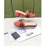 Gucci Interlocking G Stripe Slide For Women # 268970, cheap Gucci Slippers