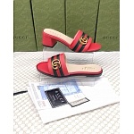 Gucci Interlocking G Stripe Slide For Women # 268972, cheap Gucci Slippers